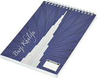FIS FSNBS5A580BGT Burj Khalifa 80 Sheets Spiral Notebook, A5 Size