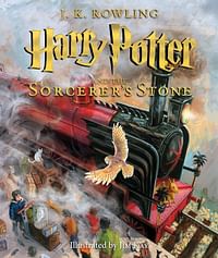 Harry Potter And The Sorcerer'S Stone: The Illustrated Edition (Illustrated): The Illustrated Editionvolume 1 - Hardcover