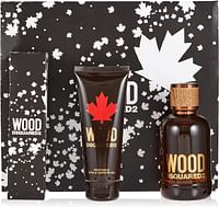 Dsquared 2 Wood Pour Homme Edt 100 Ml Gift Set - 100.0 ML
