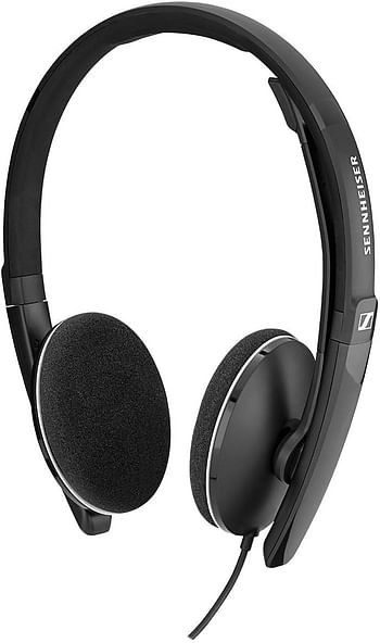 Sennheiser Epos Gaming Sennheiser Pc 5.2 Chat, Wired Headset For Casual Gaming, E-Learning, Noise Cancelling Microphone, Call Control, Foldable Microphone - 3.5 mm Jack 4 Plug Pole Connectivity, Black