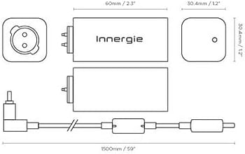 Innergie Transducer Adp-65Lw Xca Le Plus Petit Adptr. D