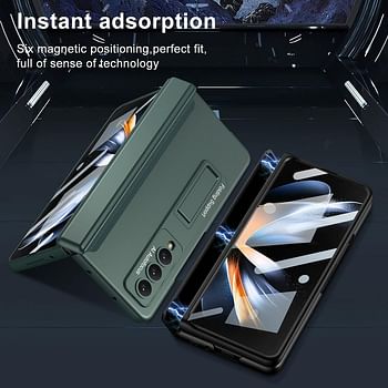 PUROOM case for Samsung Galaxy Z Fold 4 5G (Black)