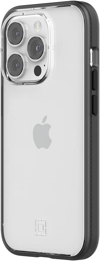 Incipio Idol Series Case for iPhone 14 Pro, Black/Clear, IPH-2025-BLKC