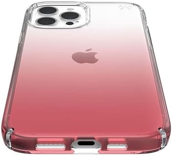 Speck Products Presidio Perfect-Clear Ombre Iphone 12 Pro Max Case, Clear/Vintage Rose