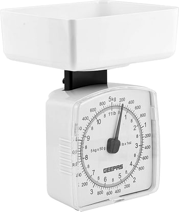 Geepas GKS46512 Mechanical Kitchen Scale
