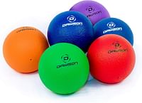 DAWSON SPORTS Unisex Adult Dodgeball (Set of 6) (14105) - Multicoloured, 160mm