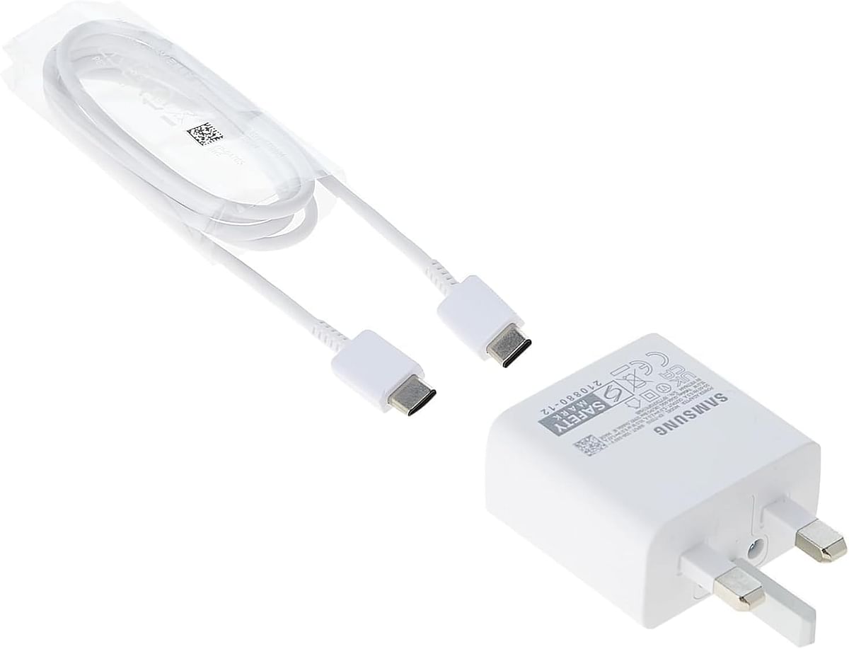 Samsung Galaxy Official 15W Adaptive Fast Charger USB-C (Without cable) White