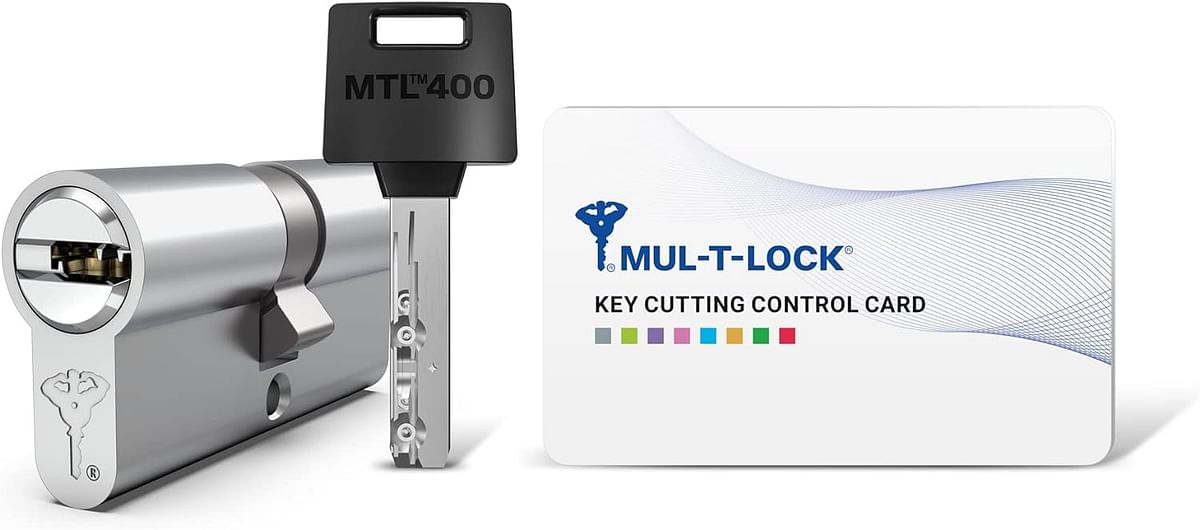 Mul-T- Lock MTL400- Euro profile Brass Cylinder 35 x 35