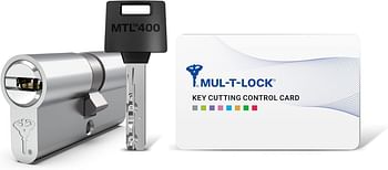 Mul-T- Lock MTL400- Euro profile Brass Cylinder 35 x 35