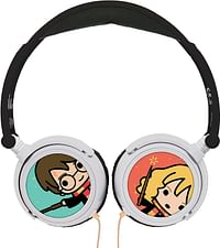 Lexibook Harry Potter Stereo Headphone,safe volume, foldable and adjustable, White/gold HP015HP