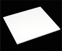 BIGMALL White Acrylic Plexiglass Opaque Sheet 3mm Sheet 12"x12" DIY Projects