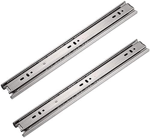 Royal Apex Push To Open Cabinet Drawer Slide Rail Ball Bearing System Side Mount Full Extension 14 inch (35cm)
