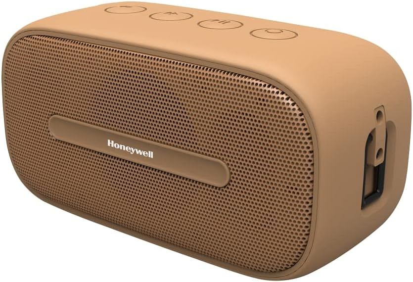 Honeywell Suono P100 Wireless Bluetooth V5.0 Speaker 5W, 52mm drivers, Portable & IPX7 Waterproof, Upto 12H Playtime in 3H charge, Premium Stereo Sound, TWS feature, Multi compatibility Mode