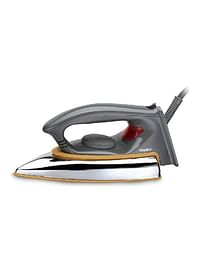 Impex Electric Dry Iron With Non-Stick Ceramic Coated Sole Plate 1200.0 W Showy Gray-Gold