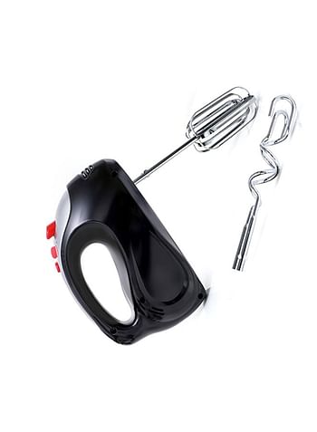 Impex Hm 3302 200 Watts Hand Mixer With Hook And Beater, Black
