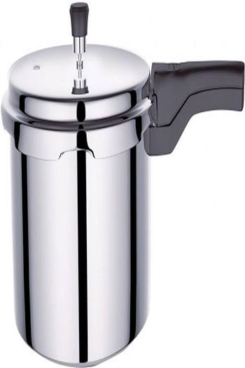 Impex NORMA 3 Litre Aluminium Pressure Cooker With Outer Lid Silver