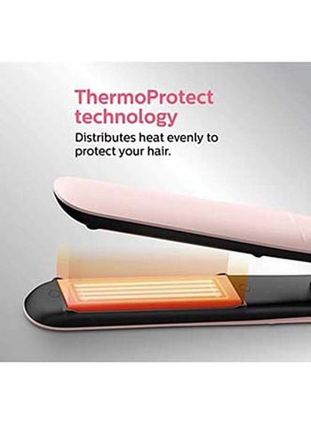 Impex Professional Hair Straightener With Ceramic Coating Pink