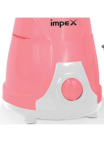 Impex 2 In 1 Blender Mixer Grinder And Juicer Stainless Steel Jar 600.0 W BL 319 B Pink