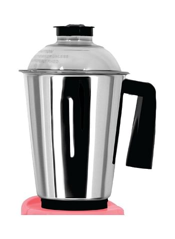 Impex 2 In 1 Blender Mixer Grinder And Juicer Stainless Steel Jar 600.0 W BL 319 B Pink