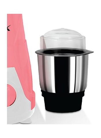 Impex 2 In 1 Blender Mixer Grinder And Juicer Stainless Steel Jar 600.0 W BL 319 B Pink
