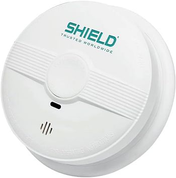 Wireless Smoke Detector with Alarm, Battery Operated – SHIELD