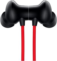 OnePlus Bullets Wireless Z2 Bluetooth 5.0 in Ear Earphones, Bombastic Bass – 12.4 mm Drivers, 30 Hrs Battery Life (Acoustic Red)