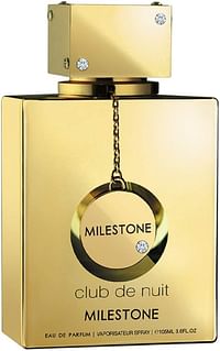 Armaf Club De Nuit Milestone For Unisex, Eau De Parfum 105ml, Gold - Perfume for Men & Women, Long Lasting