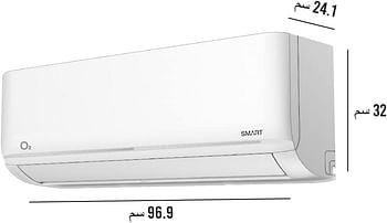 O2 Infinity 2.5 Ton 30000 BTU Split Air Conditioner with Wi-Fi Smart Inverter Model No OSI-30KC6