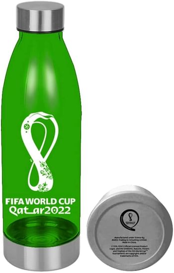 FIFA World Cup Qatar 2022 Tritan Sports Bottle, Clear, 650ml