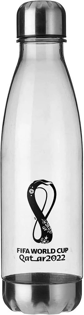 FIFA World Cup Qatar 2022 Tritan Sports Bottle, Clear, 650ml