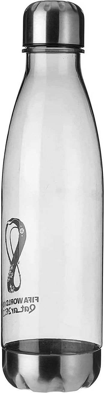 FIFA World Cup Qatar 2022 Tritan Sports Bottle, Clear, 650ml