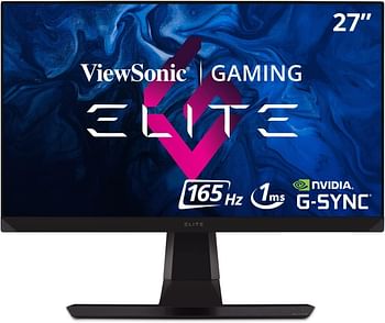 Viewsonic Elite Xg270Qg 27" 1Ms 1440P 144Hz (165Hz Oc) Gsync Gaming Monitor