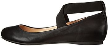 Jessica Simpson Women's Mandayss Ballet Flat/39 EU/Black