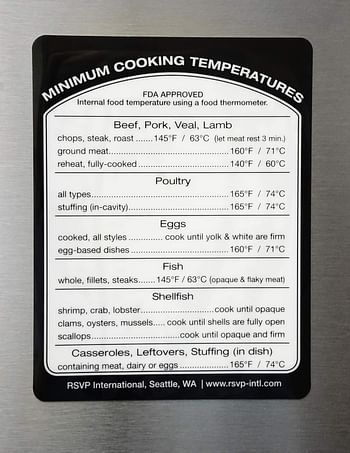 Rsvp Removable Cooking Temperature Label