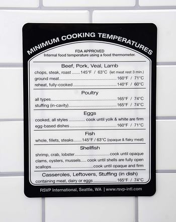 Rsvp Removable Cooking Temperature Label