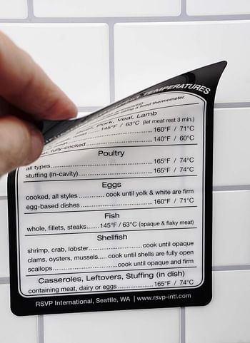 Rsvp Removable Cooking Temperature Label