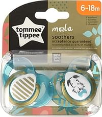 Tommee Tippee MODA Soother 6-18 months - Pack of 2
