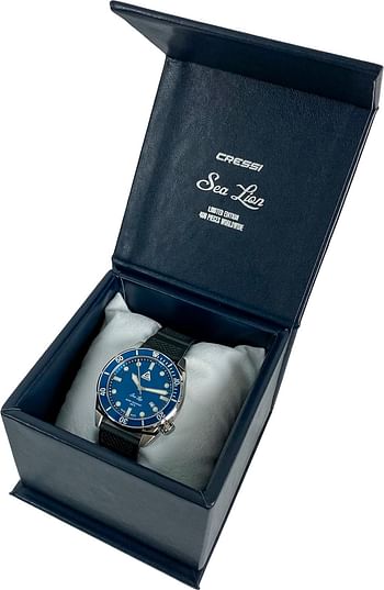 Cressi Sea Lion Watch 300m - Professional Diving Watch-Silver/Blue