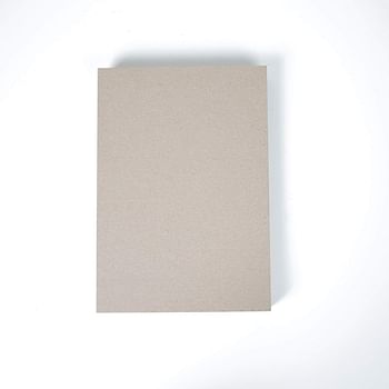 House of Card & Paper Grey Kraft Board 1500micron 945gsm A5 Size 20 Sheets per Pack, HCP471