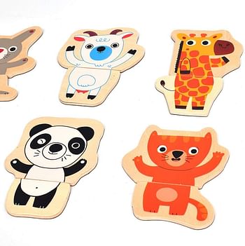 Djeco Coucou Wooden Magnets
