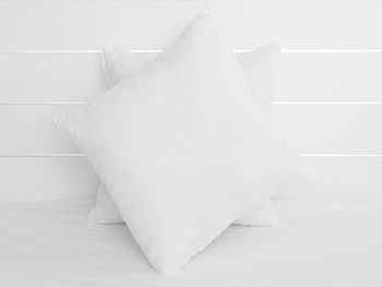 Hotel Linen Klub DEYARCO Princess Cushion Filler, 65GSM Microfiber Supersoft, 350 Grams Filling, Size: 45x45cm, White