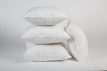 Hotel Linen Klub HTK- CF3PC-NW Cushion Filler Pack of 3pcs Fabric Non Woven, Filling 350 Grams Non Siliconized Fiber - Size : 45 x 45cm - White