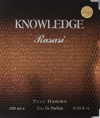 RASASI - KNOWLEDGE-100 ML - EAU DE PARFUM