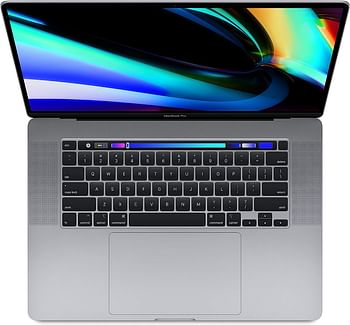 Apple Macbook Pro Laptop 16 inch A2141 2.3Ghz 16Gb Ram 1TB SSD AMD Radeon Pro 5500M with 4GB Intel UHD Graphics 630 Touch Id and Touch Bar Thunderbolt 3 MVVK2ZS/A Space grey