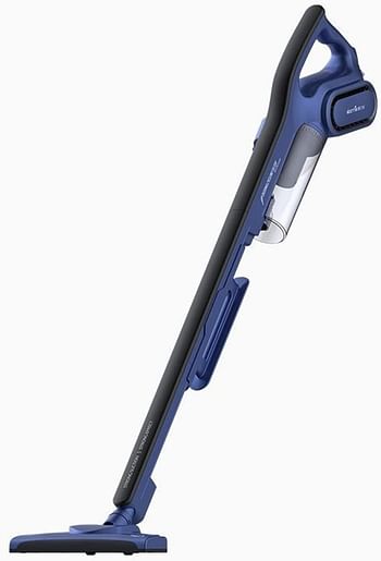 Deerma DX810 Portable 2-In-1 Handheld Vacuum Cleaner With HEPA Filter 16000Pa Strong Suction Power Blanket Dust Three-Layer Filtration 0.8 Liters Dust Capacity | 600W Power Stainless Steel Duct - Blue