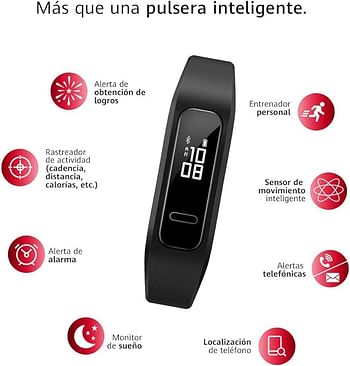 Huawei Band 3e Smart Band Fitness Activity Tracker - Black