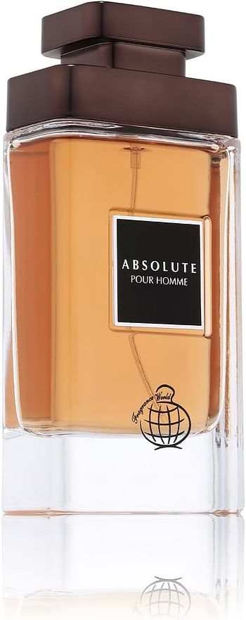 Absolute Pour Homme- Eau de Parfum - By Fragrance World - Perfume For Men, 100ml