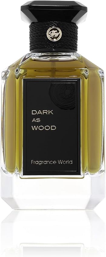 Fragrance World - Dark As Wood - Eau de Parfum - Perfume For Men, 100ml