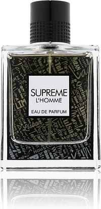 Supreme L'Homme - Eau de Parfum - By Fragrance World - For Men, 100ml