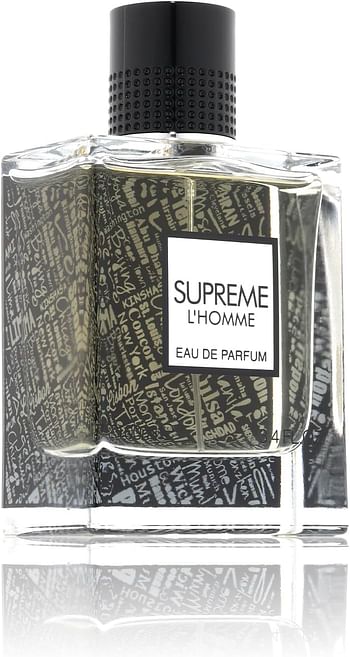 Supreme L'Homme - Eau de Parfum - By Fragrance World - For Men, 100ml